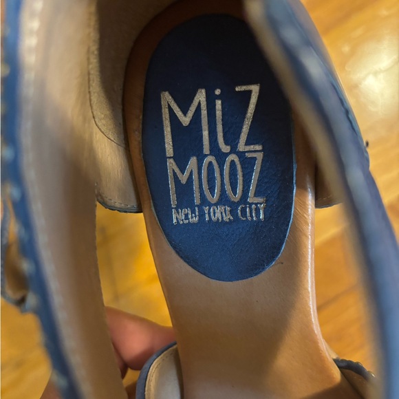 Miz Mooz Blue Heeled Boots - Picture 4 of 10